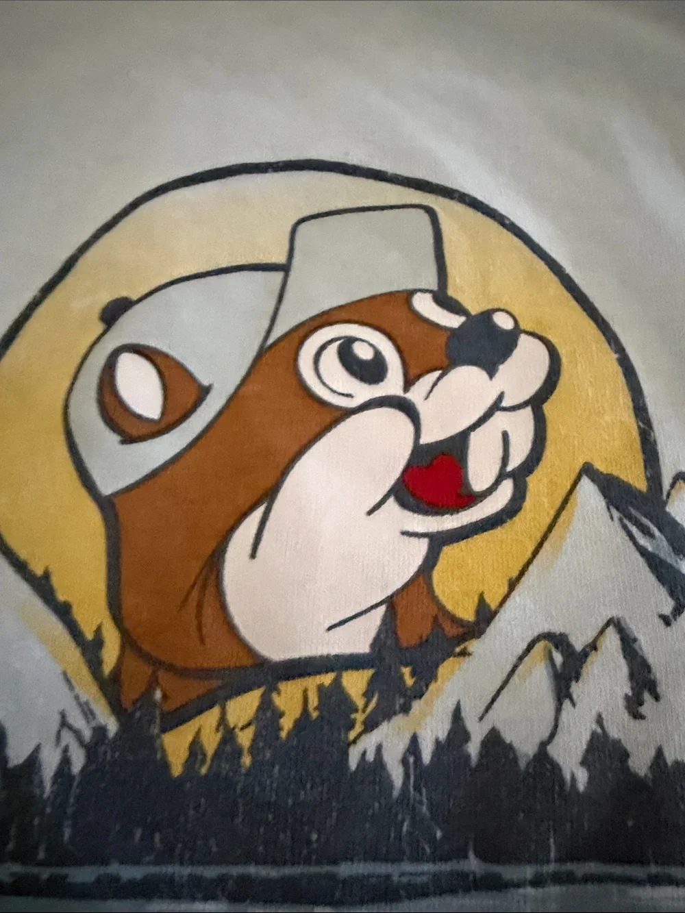 Buc-ee's Women's White Short-Sleeve Graphic Tee - Yellow Accent - Picture 6 of 6